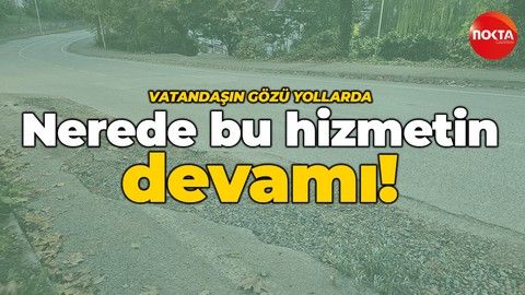 Başiskele'deki bu yola bir el atar mısınız?