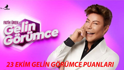 23 Ekim Fatih Ürek Gelin Görümce Bugün 5000 TL Kim Aldı? 23 Ekim Fatih Ürek Gelin Görümce Puanları