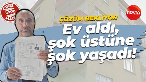 Gebze’de 2004 yılında aldığı evde şok üzerine şok yaşadı! Celal Karaman çözüm bekliyor