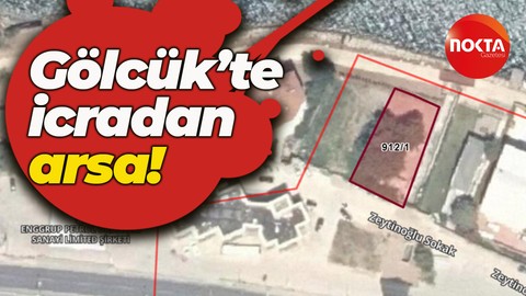 Gölcük’te icradan arsa! Fiyat belli oldu