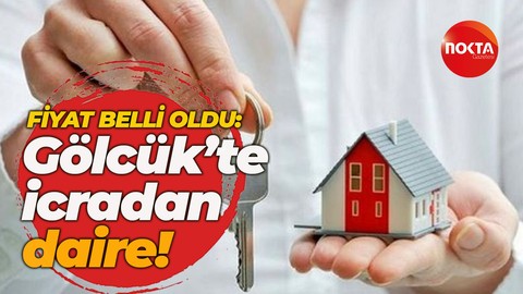 Gölcük’te icradan daire! Fiyat belli oldu