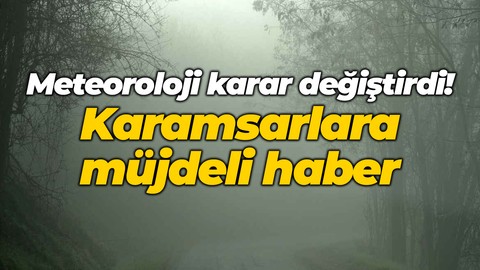 Meteoroloji yine karar değiştirdi! Karamsar Kocaelililere müjdeli haber