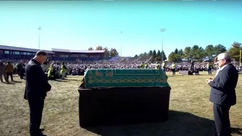 Türk gazeteciler, FETÖ elebaşı Fetullah Gülen cenaze töreninde engellendi!
