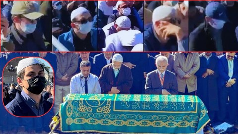Fethullah Gülen'in cenazesinde yüzlerini saklayanların kimlikleri belli oldu!