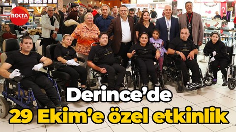 Derince’de 29 Ekim’e özel etkinlik!