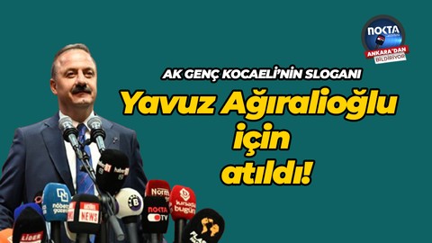 AK Parti Kocaeli gençlerinin tezahüratıydı: Yavuz Ağıralioğlu için de atıldı!
