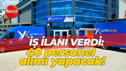 Yurtiçi Kargo duyurdu: 40 erkek personel alımı yapacak!