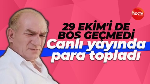 Atatürk' benzeyen adam 29 Ekim'i boş geçmedi: Canlı yayın açtı...