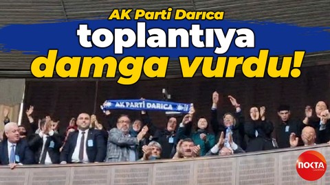 AK Parti Darıca Cumhurbaşkanı Recep Tayyip Erdoğan’ın katıldığı grup toplantısına damga vurdu!