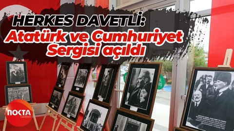 Kocaeli Ticaret Odası'ndan Atatürk ve Cumhuriyet Sergisi ziyaretçilere açıldı