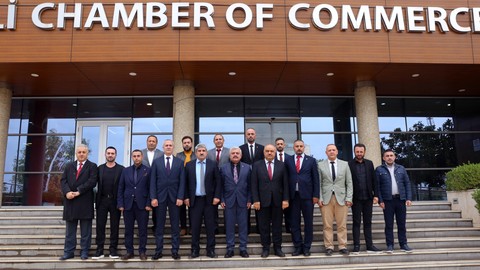 Milliyetçi Hareket Partisi Kocaeli İl Başkanı Tuncay Batı'dan Kocaeli Ticaret Odasına ziyaret