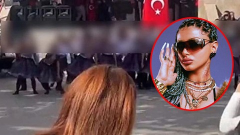 İzmir'de skandal olay! 29 Ekim Cumhuriyet Bayramı'nda müstehcen şarkı eşliğinde çocuklar dans etti