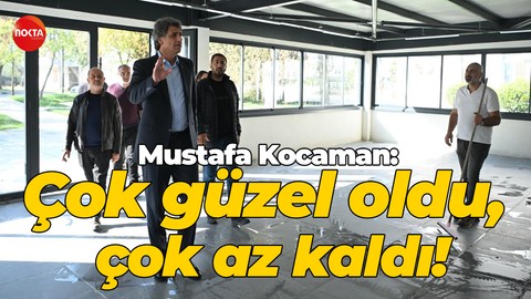 Kartepe Belediye Başkanı Mustafa Kocaman, Köseköy Meydan Projesi'ni inceledi
