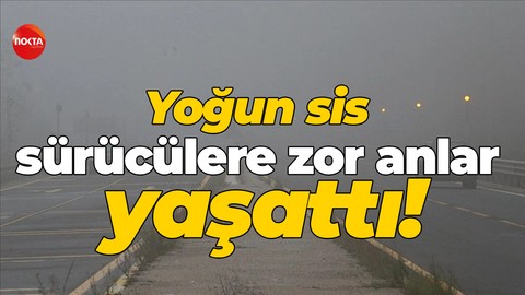 Kocaeli güne sis ile başladı