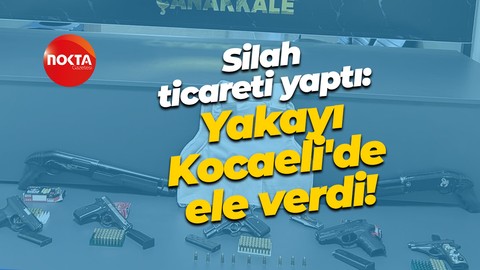 Silah ticareti yaptı: Yakayı Kocaeli'de ele verdi!