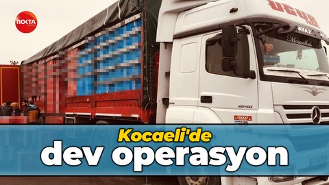 Kocaeli'de dev operasyon: Milyonlarcasıyla yakayı ele verdi!