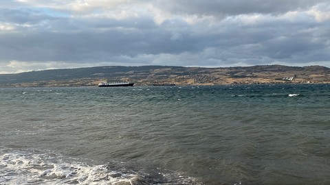 Çanakkale Boğazı gemi trafiğine kapatıldı