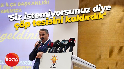 Cemil Yaman: Dilovası’nda siz istemiyorsunuz diye çöp tesisi kaldırdık