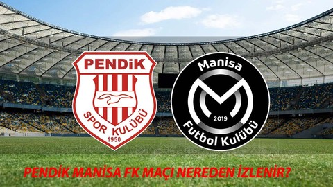 Pendikspor Manisa FK Maçı Hangi Kanalda? 4 Kasım Siltaş Yapı Pendik Manisa Maçı Canlı Yayın Nereden İzlenir?