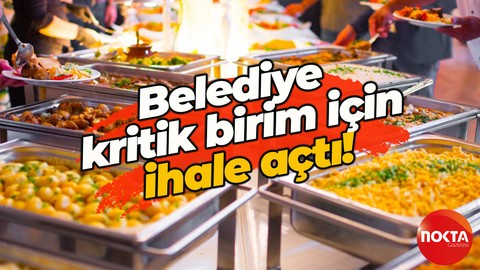 Kocaeli Büyükşehir Belediyesi İSU için ihale yapacak! Yemek ve kumanya alınacak
