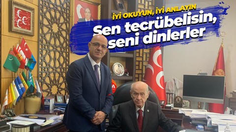 Devlet Bahçeli'den Aydın Ünlü'ye: İyi okuyun iyi anlayın! Seni dinlerler