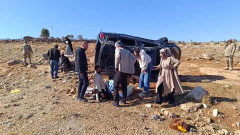 Mardin'de feci trafik kazası: Adeta can pazarı yaşandı!