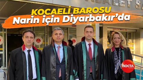 Kocaeli Barosu, Narin Güran davasını takip etmek için Diyarbakır'da
