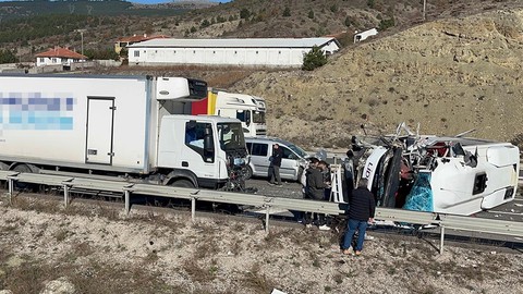 İstanbul-Samsun kara yolunda zincirleme trafik faciası: Onlarca kişi yaralandı