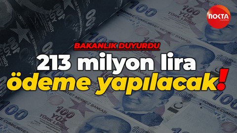 Tarım ve Orman Bakanlığı duyurdu: 213 milyon lira destek ödemesi yapılacak