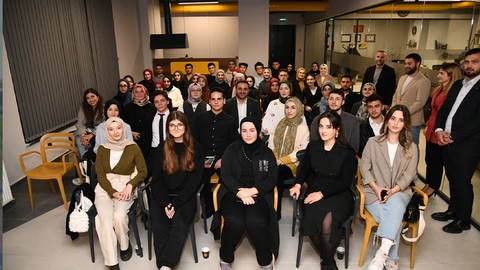 Başkan Özlü Genc-i Âlâ Söyleşilerinde gençlerle buluştu