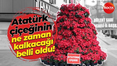 Kocaeli Atatürk’ü Atatürk çiçekleriyle andı! İki gün daha açık kalacak