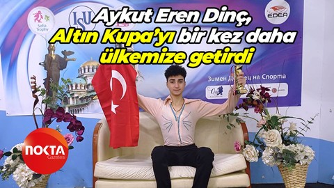 Aykut Eren Dinç, Altın Kupa’yı bir kez daha ülkemize getirdi