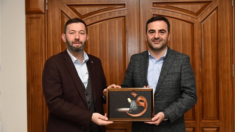 Başyiğit'den Özlü'ye ziyaret