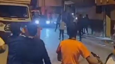 Cezaevinden çıkan şahıs havaya ateş açılarak karşılandı