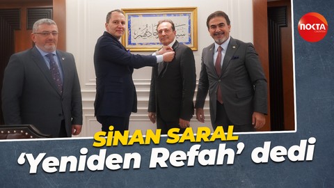 Sinan Saral, Yeniden Refah Partisine katıldı