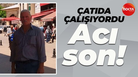 5 katlı apartmanın çatısında çalışıyordu: Dengesini kaybetti...