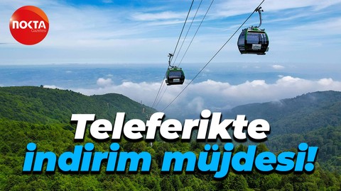 Kocaeli Büyükşehir Belediyesi'nden teleferikte indirim müjdesi!