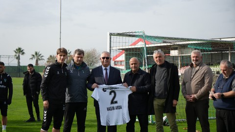 Kocaelispor antrenmanında duygusal sürpriz