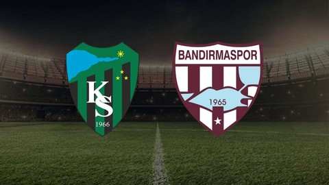 Kocaelispor - Bandırmaspor maçı ne zaman? Saat kaçta ve hangi kanalda?