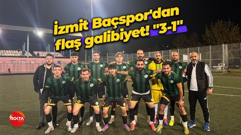 İzmit Baçspor'dan flaş galibiyet! "3-1"
