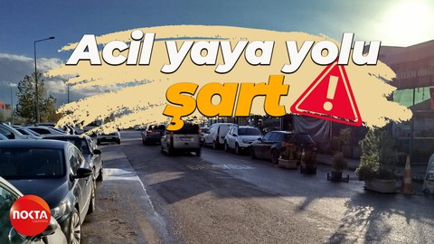 Bu yolda hafta sonu 3 kişi yaralandı… Acil yaya yolu şart!
