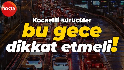 Kocaeli’de sabah ve gece saatlerinde buzlanma tehlikesi var! Sürücüler dikkatli olmalı
