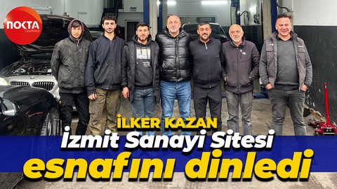 MHP İzmit İlçe Başkanı İlker Kazan İzmit Sanayi Sitesi esnafını dinledi