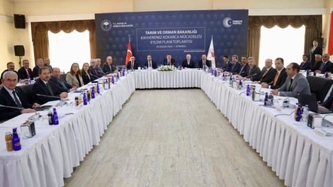 İlhami Aktaş, Kokarca Böceği Eylem Planı Toplantısı'na katıldı