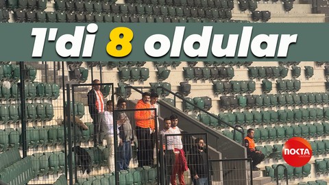 Adana’dan Kocaelispor maçına gelen taraftar sayısı 8 oldu!