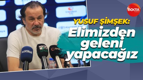 Kocaelispor maçının ardından Yusuf Şimşek: Adanaspor'u ligde tutmak için elimizden geleni yapacağız