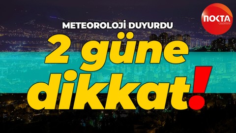 Meteoroloji Genel Müdürlüğü Kocaeli'nin hava durumu verilerini paylaştı