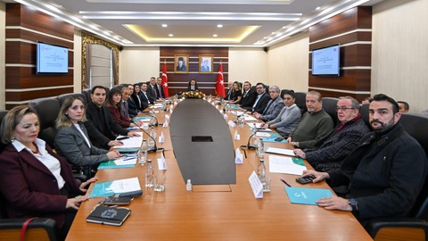 Vali İlhami Aktaş başkanlığında İl Tanıtım ve Geliştirme Kurulu Toplantısı gerçekleştirildi
