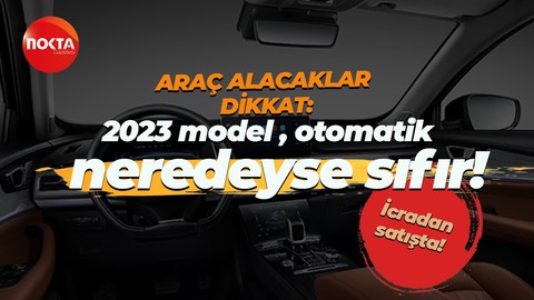 İcradan satılık 2023 model Chery Tiggo! Tarihler belli oldu