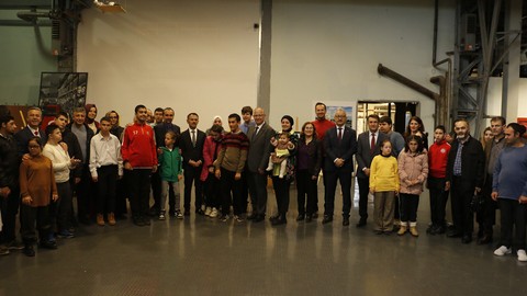 SEKA Kağıt Müzesi'nde özel bireyler sanat sergisinde buluştu